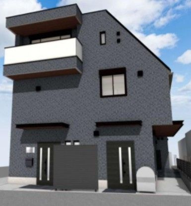 バンヤンの外観パース