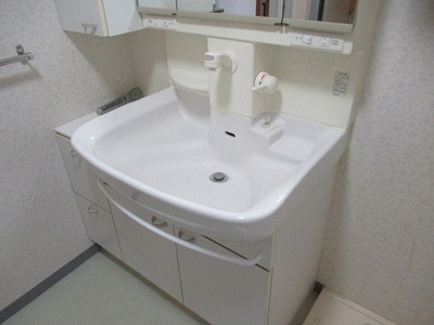 【洗面所】 | シャンボール香椎宮前 | 洗面化粧台