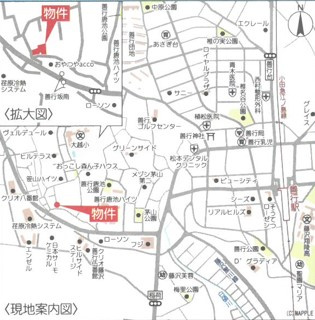 【地図】 | 藤沢市善行坂2丁目売地