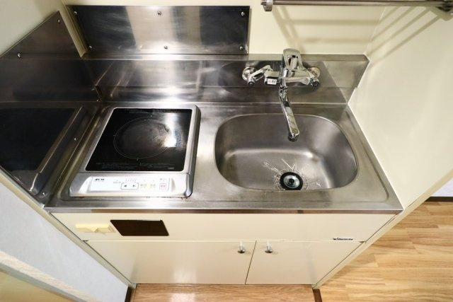 トップ大倉山のキッチン|1口IHコンロ