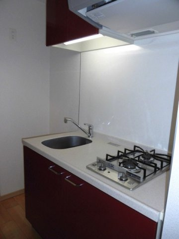 大阪市中央区東高麗橋の賃貸マンションのキッチン