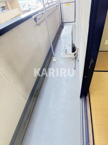 ソレーユフタバのバルコニー