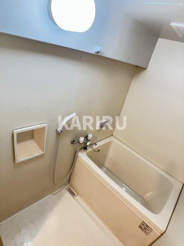 ソレーユフタバの浴室