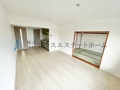 【その他】 | 岸里東パーク・ホームズ | 開放感があるリビング♪和室との繋がりもあり、使いやすい間取りです♪