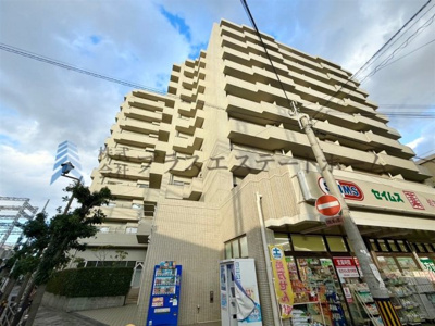 【外観】 | 岸里東パーク・ホームズ | 2駅2路線利用で好立地物件です♪最寄り駅まで徒歩約1分で通勤・通学も楽々です♪