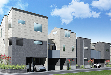 杉並区下井草3丁目　ZEH水準×耐震　省エネ住宅　最終2棟