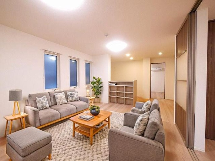 レクエルドの居間・リビング|CGで家具等を配置したもので家具等は含まれません