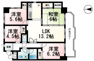 【間取り】 | コスモ大津