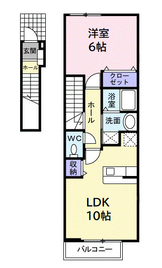 クリスタルブライトの間取り
