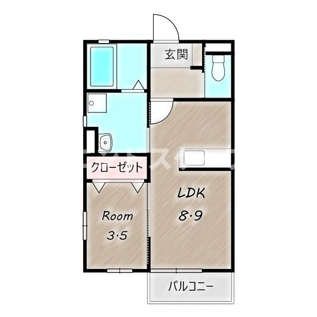 Le　Lienの間取り|高崎、前橋エリアのお部屋探しはエンドスケープまで！お客様の理想お聞かせ下さい♪