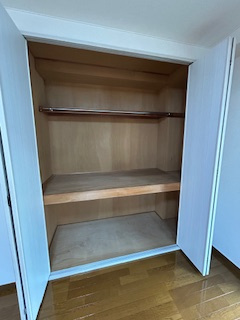 NCグリーンハイツの収納|大きなスペースがあり、収納には困りません