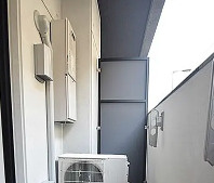 ルーエ本町のバルコニー