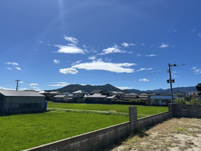 糸島市高田３丁目　売り土地【B号地】の外観|南東側の様子です。