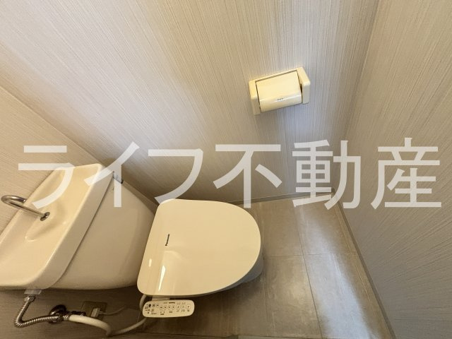 カーザ寿のトイレ|シンプルで使いやすいトイレです