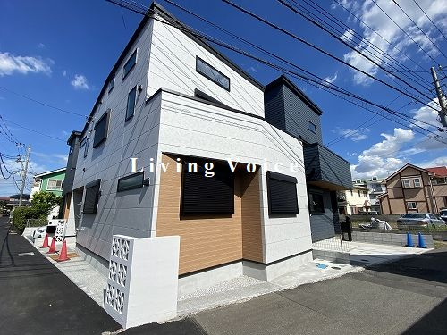 【外観】 | 【仲介手数料０円】茅ヶ崎市柳島海岸　新築一戸建て　全3棟 | 【仲介手数料０円】茅ヶ崎市柳島海岸　新築一戸建て　全3棟