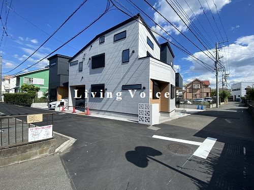【前面道路含む現地写真】 | 【仲介手数料０円】茅ヶ崎市柳島海岸　新築一戸建て　全3棟 | 【仲介手数料０円】茅ヶ崎市柳島海岸　新築一戸建て　全3棟