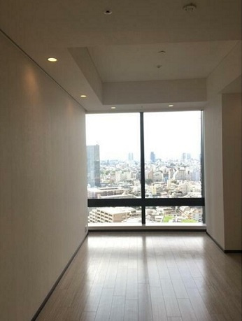 新宿区西新宿８丁目の賃貸マンションの居間・リビング