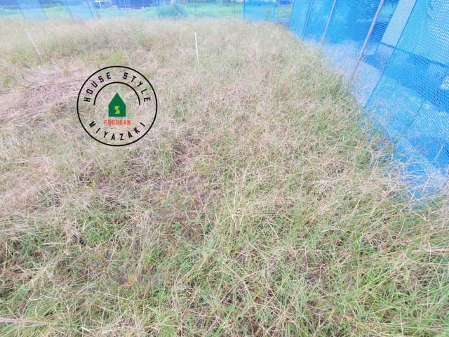 宮崎市島之内Ⅱ期（2号棟）の庭|お庭で自由な時間を過ごせます。