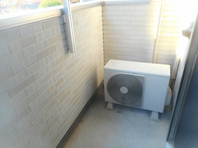 アリビエ　Ⅱのバルコニー|バルコニー付きです