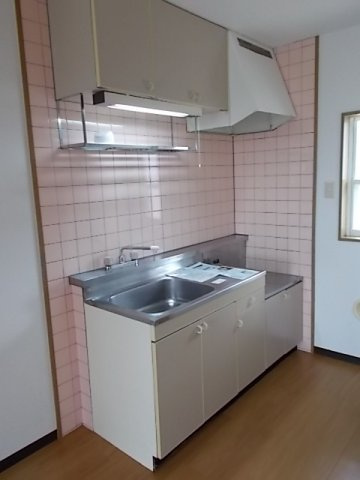 サンライズプラザＡのキッチン|きれいなキッチンです