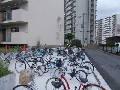 【その他共用部分】 | 公社千里山田A団地A6棟 | 駐輪場