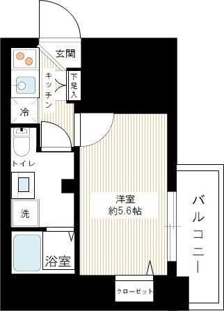 ＬＥＸＥ横濱阪東橋Ⅱの間取り|間取りです。