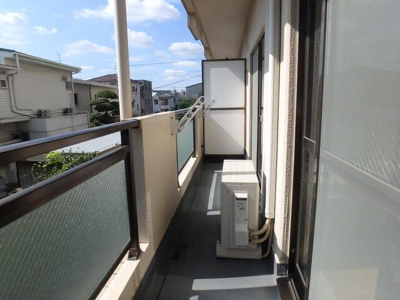 【バルコニー】 | 第二ドリームハイツ | 別号室参考写真です