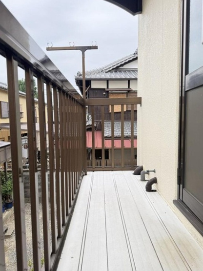 【バルコニー】 | 山科区東野門口町　中古戸建