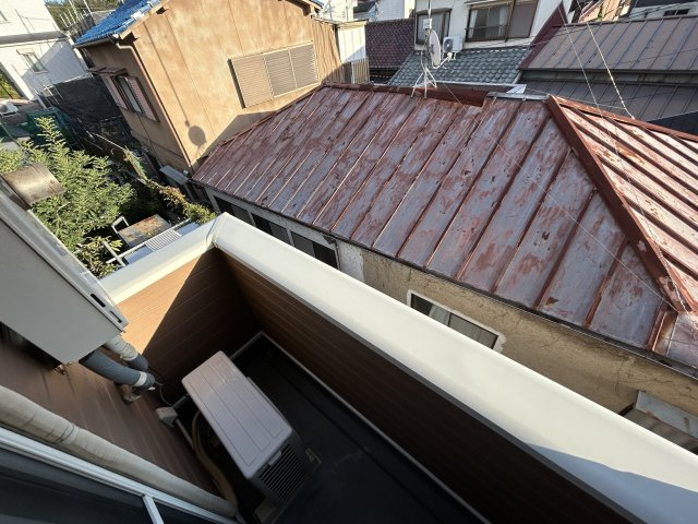 エターナルシー明石のバルコニー