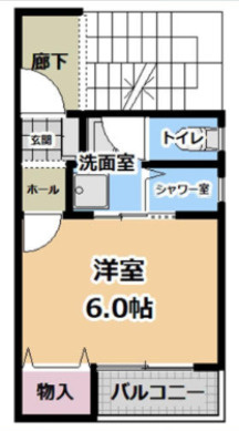 エターナルシー明石の間取り