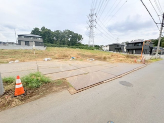 【外観】 | 狭山市入間川　建築条件なし売地　「狭山市駅」バス8分　敷地151坪　