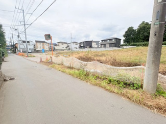 【外観】 | 狭山市入間川　建築条件なし売地　「狭山市駅」バス8分　敷地151坪　
