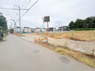 【外観】 | 狭山市入間川　建築条件なし売地　「狭山市駅」バス8分　敷地151坪　