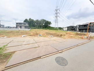 【外観】 | 狭山市入間川　建築条件なし売地　「狭山市駅」バス8分　敷地151坪　