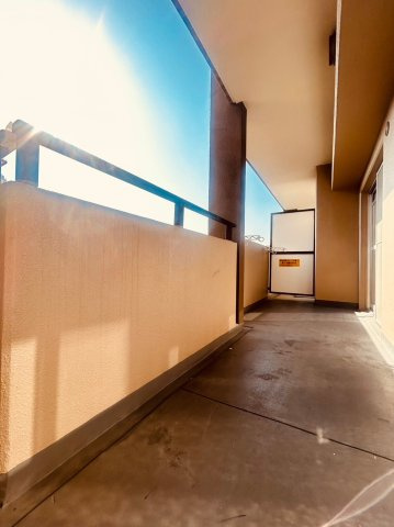 エンゼラート明石のバルコニー