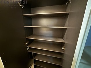 レジデンスファーベスの収納