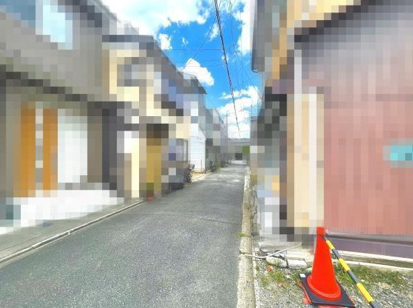 【前面道路含む現地写真】 | K41313-１号地紫野