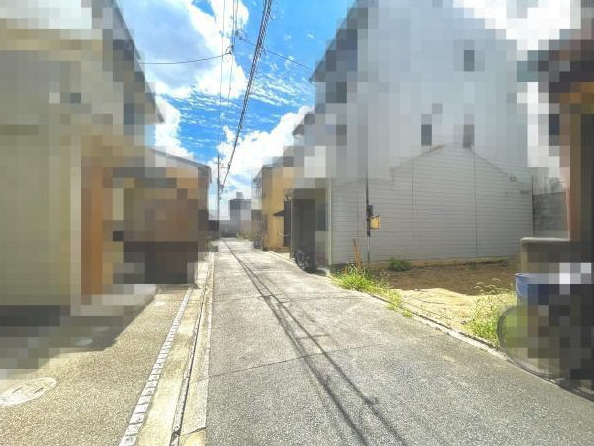 【前面道路含む現地写真】 | K41313-１号地紫野