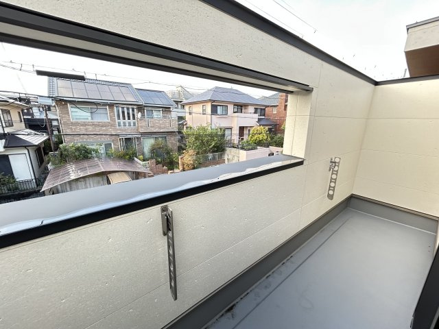 神戸市西区学園東町7丁目新築戸建２号地のバルコニー