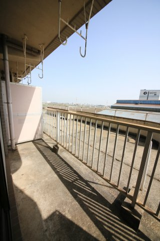 ルシードオチのバルコニー