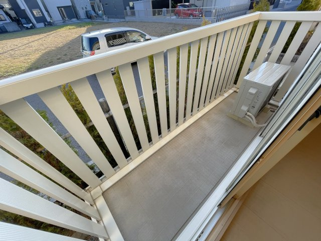 ソレアードⅢのバルコニー