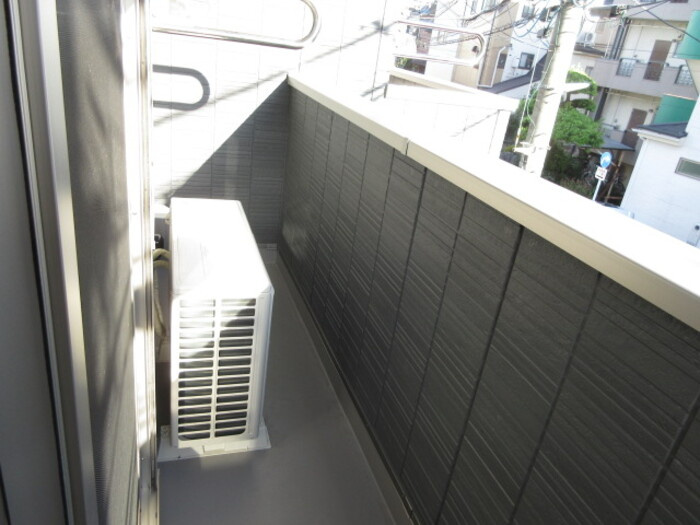 Blancheneige　A棟のバルコニー