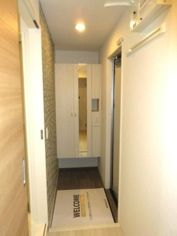 Blancheneige　A棟の玄関