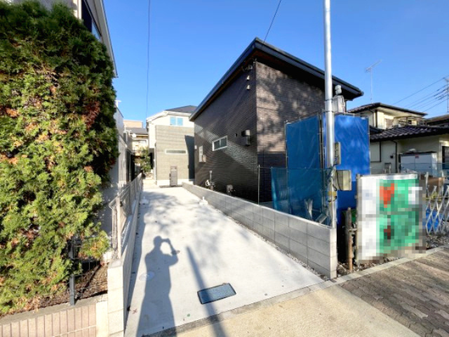 祝　成約済み　八王子市　大和田町　新築戸建て　２４ー１期の外観|～仲介手数料無料☆八王子ひなた不動産～　八王子市大和田町　新築戸建て