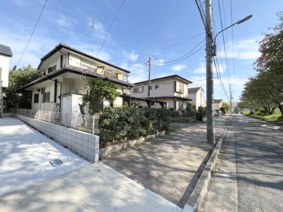祝　成約済み　八王子市　大和田町　新築戸建て　２４ー１期の前面道路含む現地写真|～仲介手数料無料☆八王子ひなた不動産～　八王子市大和田町　新築戸建て