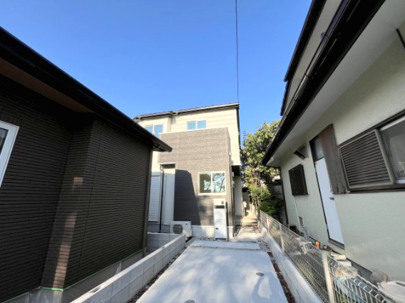 祝　成約済み　八王子市　大和田町　新築戸建て　２４ー１期の外観|～仲介手数料無料☆八王子ひなた不動産～　八王子市大和田町　新築戸建て