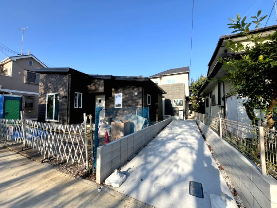 祝　成約済み　八王子市　大和田町　新築戸建て　２４ー１期の外観|～仲介手数料無料☆八王子ひなた不動産～　八王子市大和田町　新築戸建て
