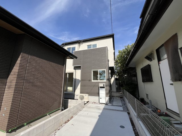 祝　成約済み　八王子市　大和田町　新築戸建て　２４ー１期の外観|～仲介手数料無料☆八王子ひなた不動産～　八王子市大和田町　新築戸建て