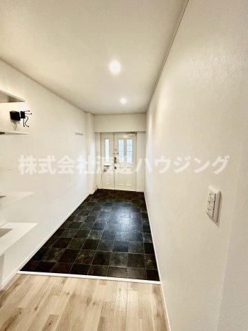 ラシャンス瓢箪山の玄関