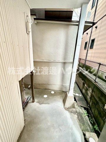 ラシャンス瓢箪山のバルコニー